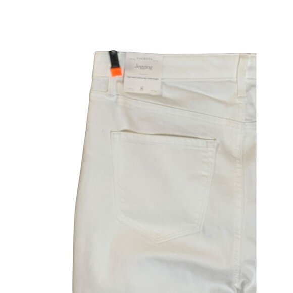 Talbots White Comfort Stretch Jeggings Size 8  64% Cotton / 23% Polyester / 13% - Picture 10 of 14